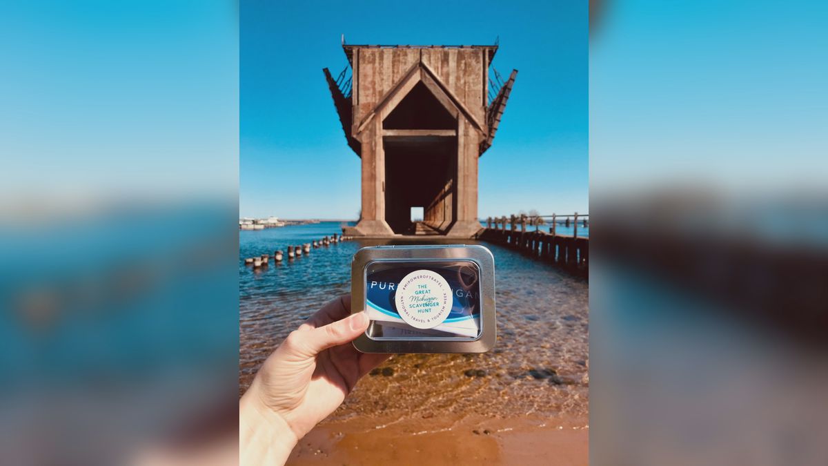 Travel Marquette is hiding tin containers all around Marquette County with prizes inside....