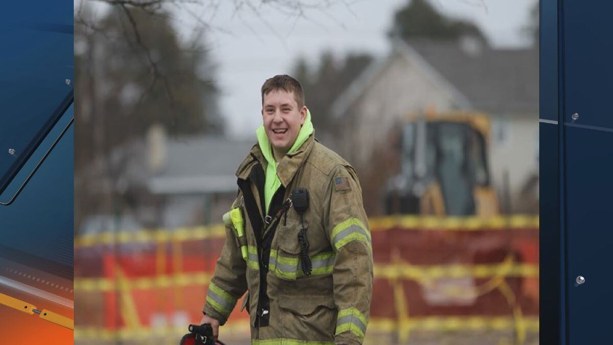 23-year-old Ben Lauren was killed in the line of duty while battling a fire at a K.I. Sawyer...