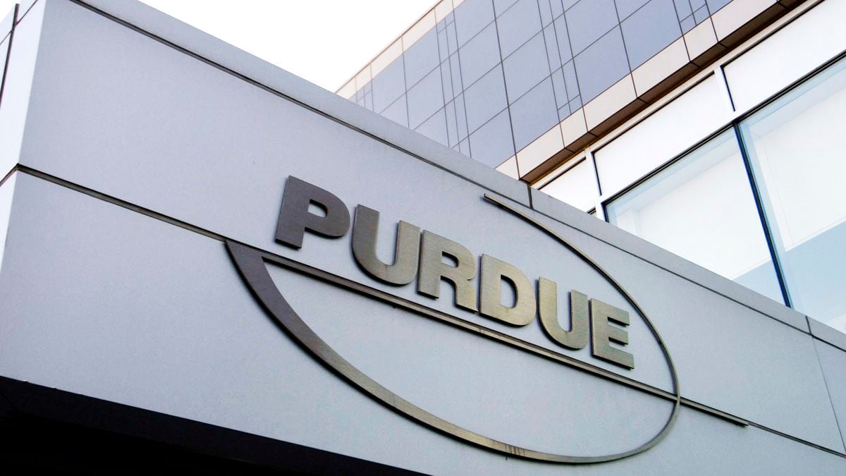 Guilty pleas were entered by Purdue board chairperson Steve Miller on behalf of the company.