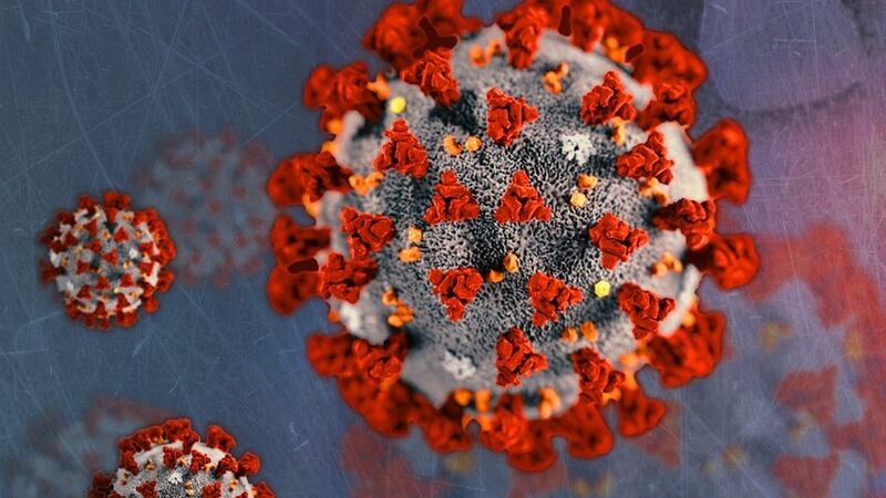 Coronavirus graphic.