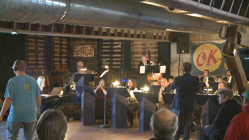 People get into the swing of music at Ore Dock Brewery