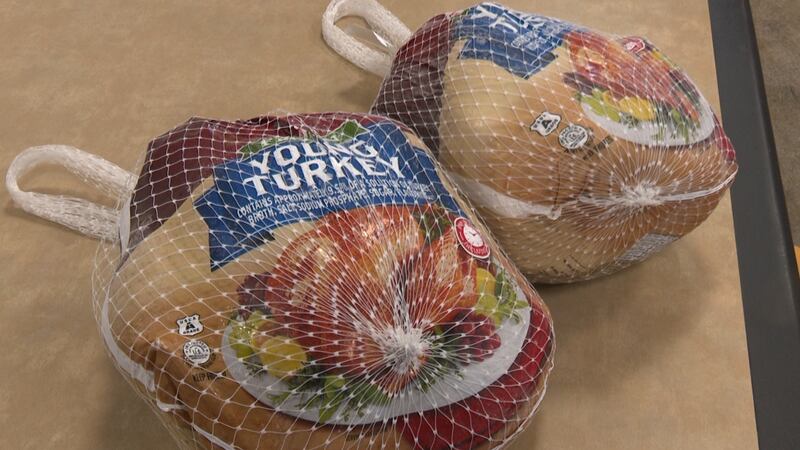 Turkeys donated to Mission of Hope Delta County.
