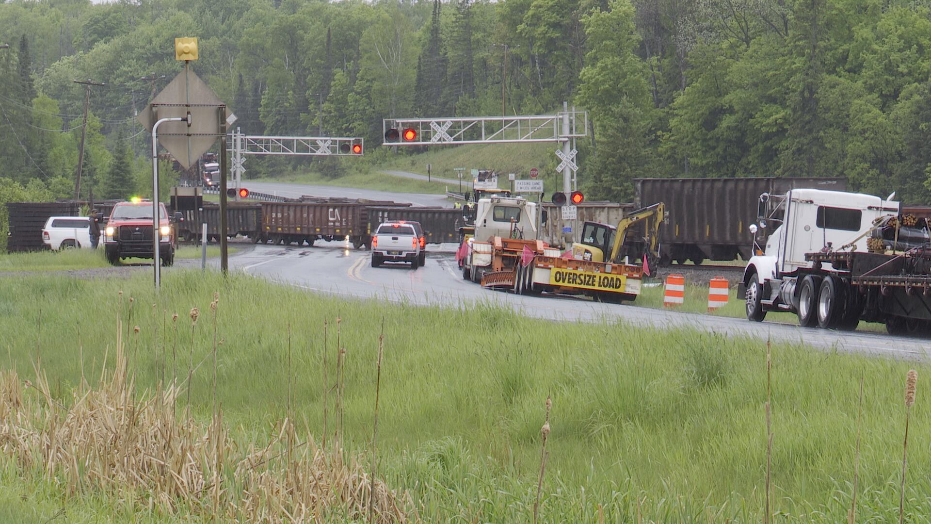 Construction underway in Champion on Wisconsin Central Railroad Crossing - Vimarsana News