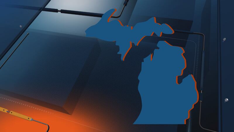 Michigan map graphic.