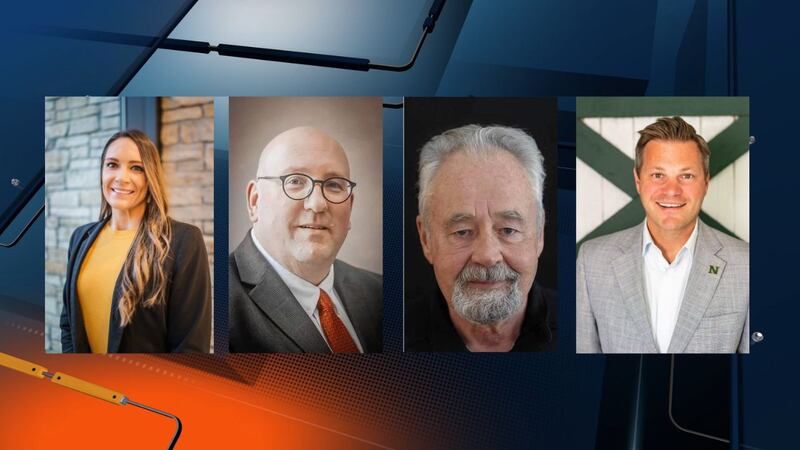 (Left to right: Brigitte LaPointe-Dunham, Baraga, Greg M. Toutant, Negaunee, Steven Lindberg,...