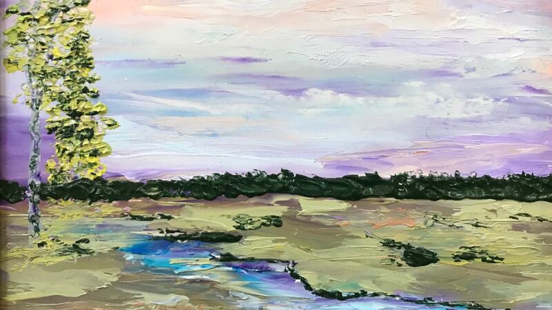 Painting by Marlene Wood, Workshop Coordinator