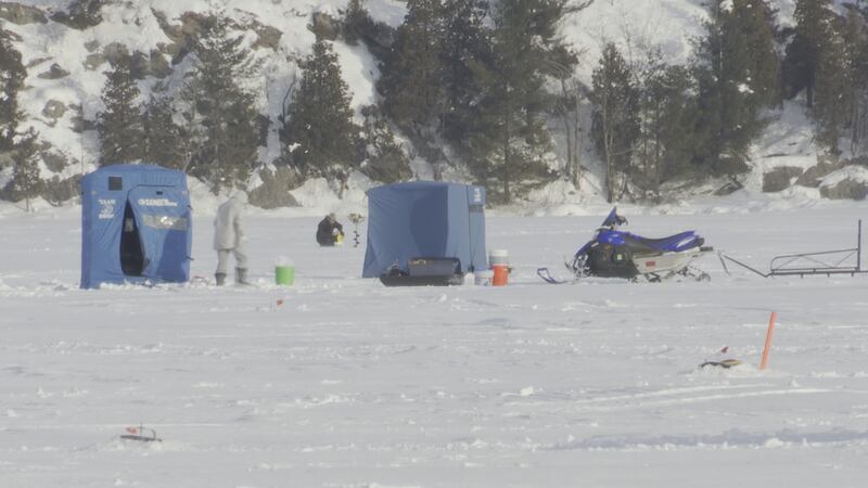 South Shore Fishing Association sponsored the 4th annual Teal Lake Ice Fishing Derby