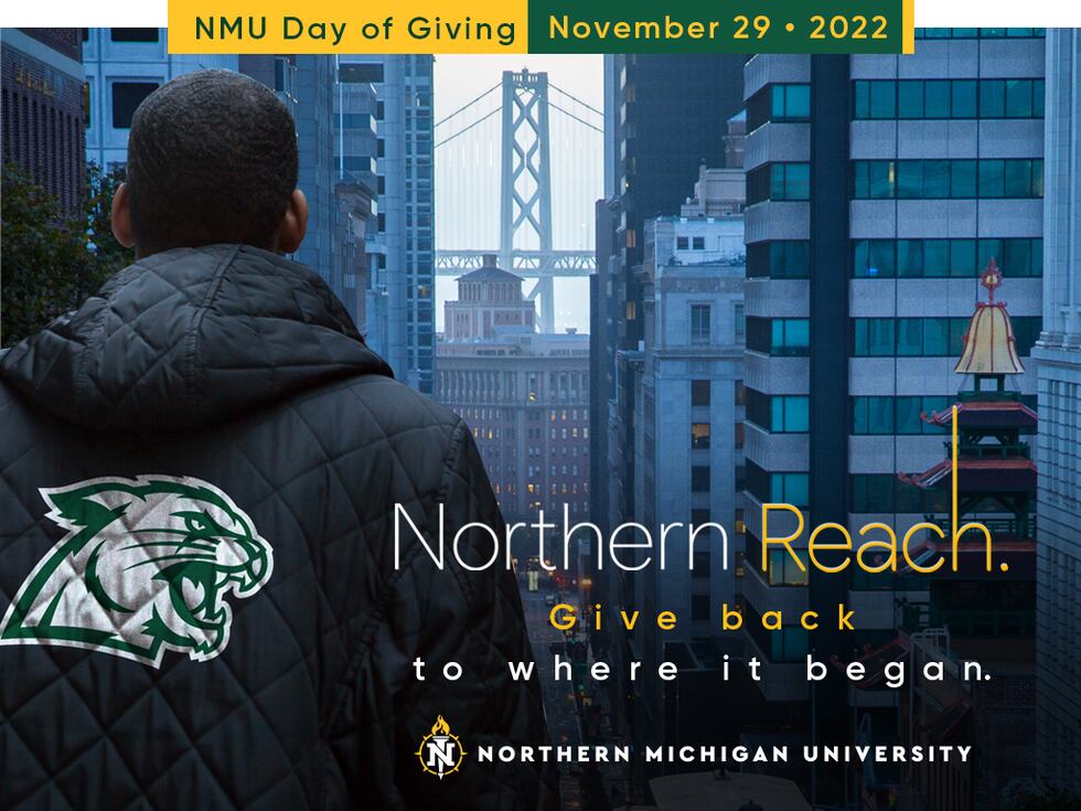 Northern Michigan University Foundation Day of Giving, Nov. 29, 2022.