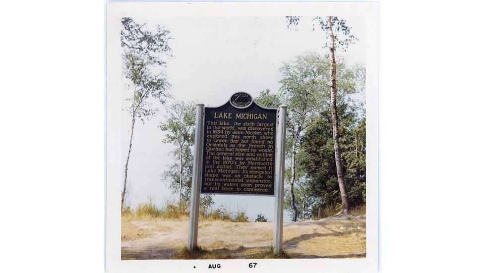 The Great Lakes historical markers, including the Lake Michigan marker, are being rewritten...
