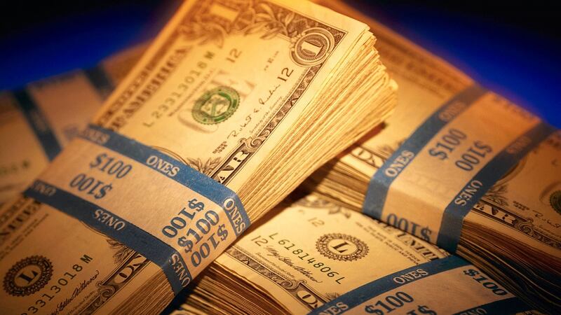 Money graphic.