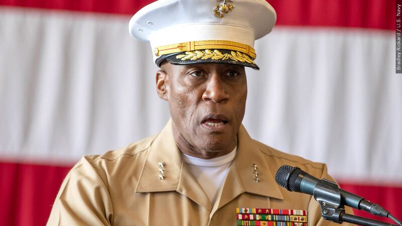 The Marine Corps has its first African American four-star general. Gen. Michael E. Langley was...