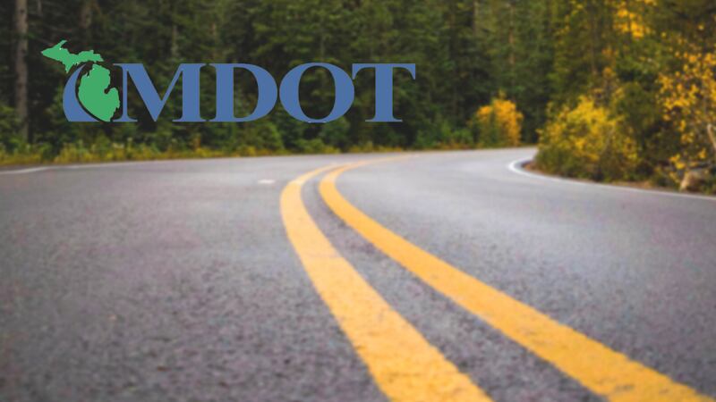 MDOT logo and a road.