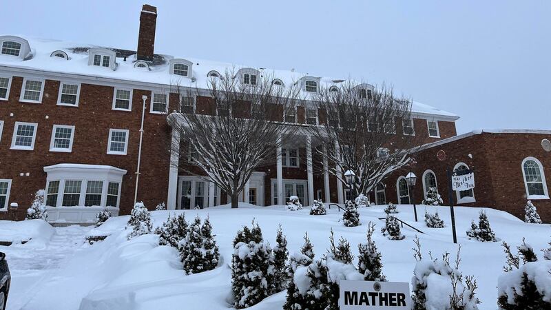 The Mather on a snowy March morning.