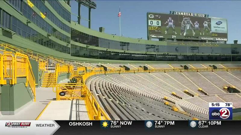 Packers showcase 4K video boards and other upgrades at Lambeau Field