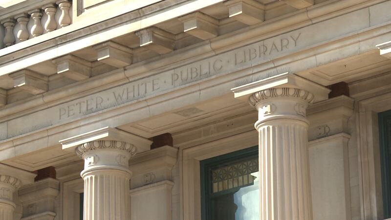 Peter White Public Library. (WLUC Photo)