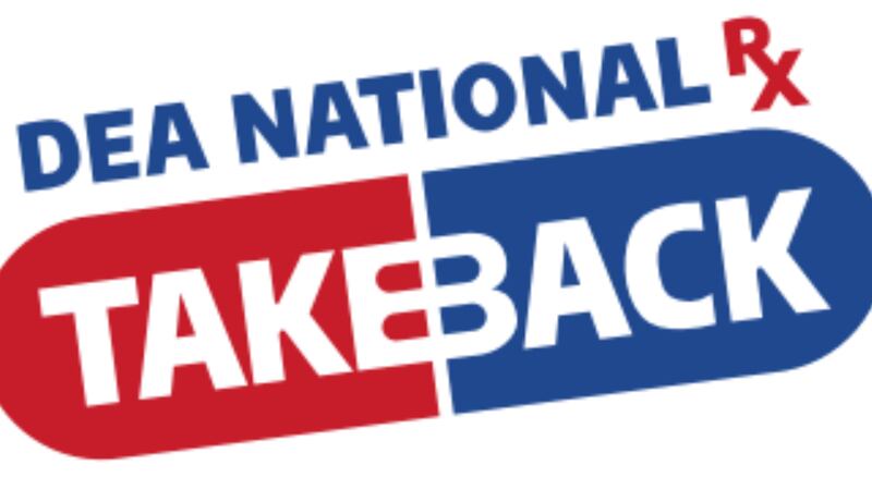 FILE. Drug take back day graphic.