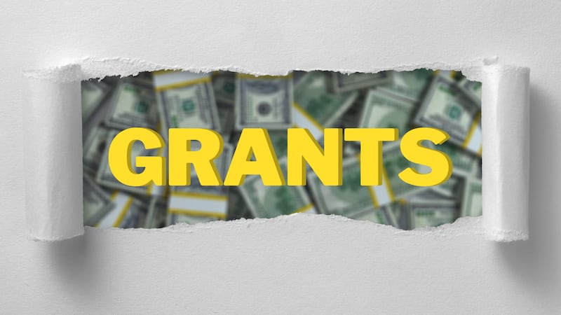 Grant money graphic.