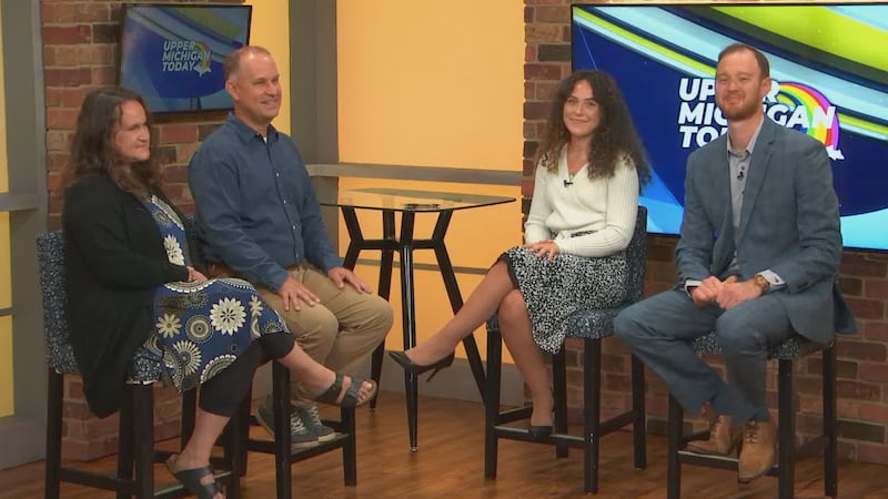 Melissa and Peter Copenhaver join Tia Trudgeon and Andrew LaCombe on Upper Michigan Today.