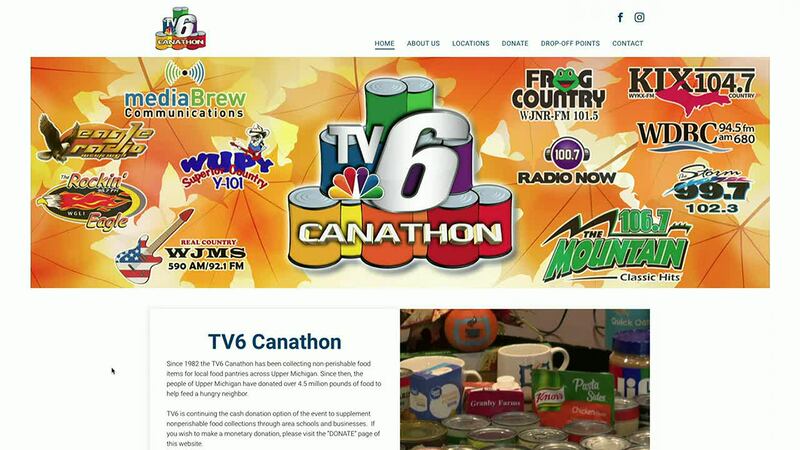 Visit www.tv6canathon.com to make a monetary donation to the food pantry of your choice and to...